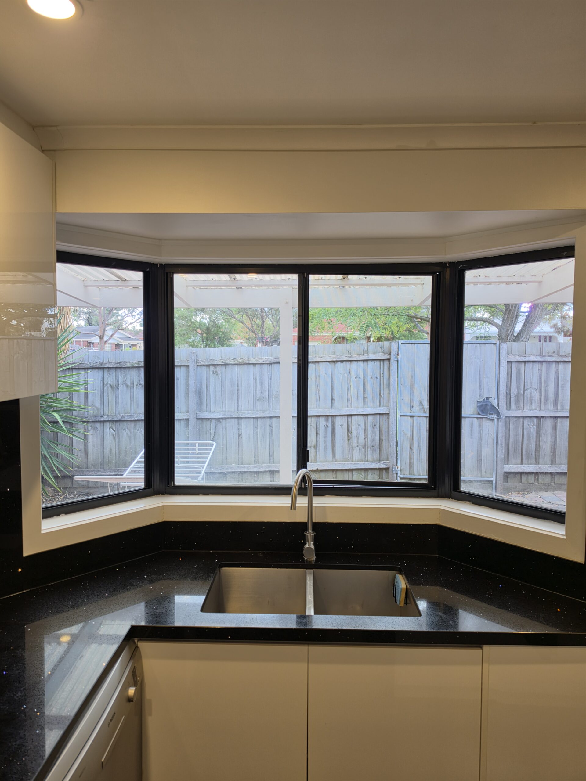 Before Plantation Shutters
